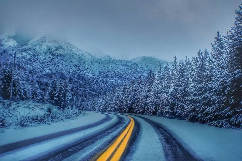 Estrada em Bariloche
