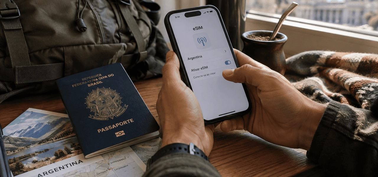 Chip ou e-SIM para Bariloche - Qual escolher e como configurar?